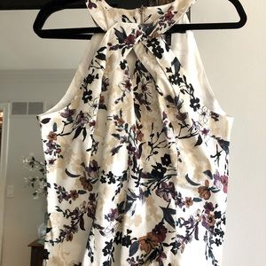 White House black market, cotton and spandex top.